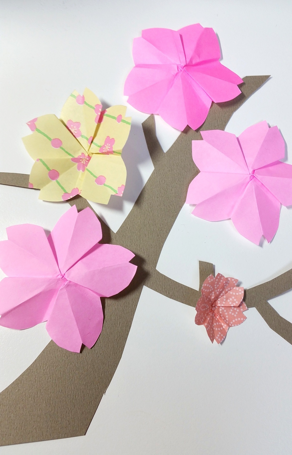 折り紙 ペーパークラフト 春なので桜 かんたん作り方まとめ ぽぴあコレクション